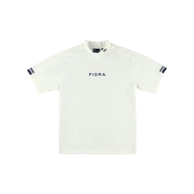フィドラ(FIDRA)ゴルフウェア 半袖 モックネックシャツ FD5RTG03 WHT(Men’s)
