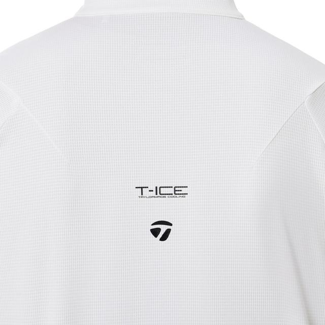 テーラーメイド(TAYLORMADE)ゴルフ 半袖 T-ICE T-AIR ソークール半袖ジップドモックシャツ M24085-…_4