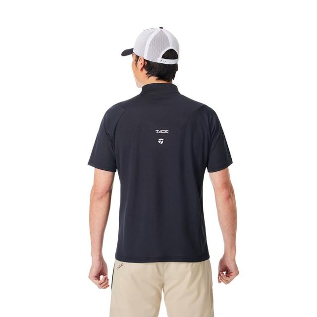 テーラーメイド(TAYLORMADE)モックネック ゴルフ 半袖 T-ICE T-AIR ソークール半袖ジップドモックシャツ …_2