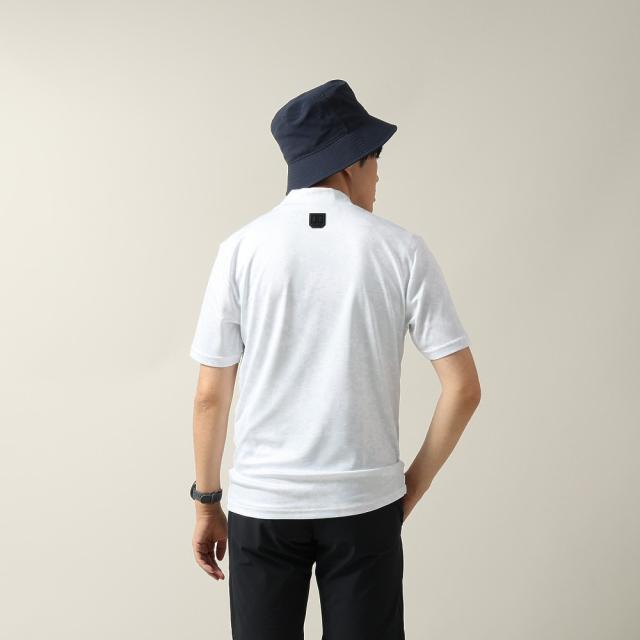 アンダーアーマー(UNDER ARMOUR)ゴルフウェア モックネック 半袖 ドライブ クール プロ カモ 6014601 1…_3