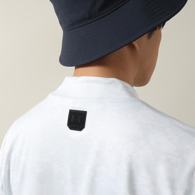 アンダーアーマー(UNDER ARMOUR)ゴルフウェア モックネック 半袖 ドライブ クール プロ カモ 6014601 1…_7