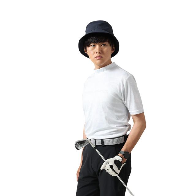 アンダーアーマー(UNDER ARMOUR)ゴルフウェア モックネック 半袖 ドライブ クール プロ カモ 6014601 1…