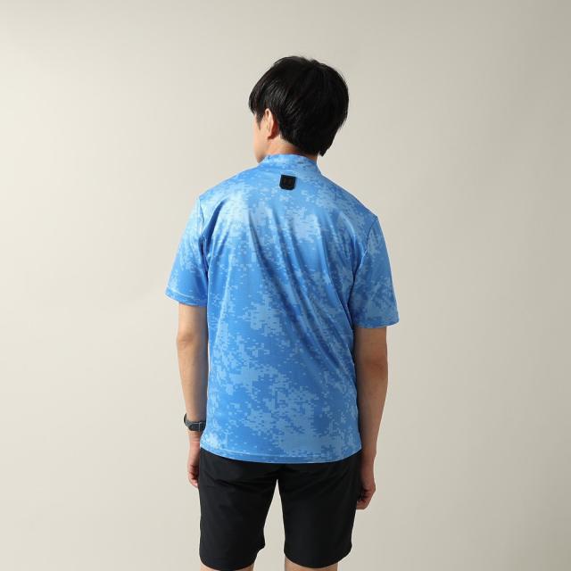 アンダーアーマー(UNDER ARMOUR)ゴルフウェア モックネック 半袖 ドライブ クール プロ カモ 6014601 4…_3