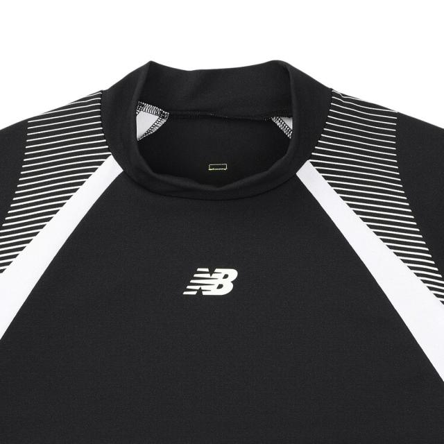 【ポイント5％！5/3 21:00〜22:59限定】ニューバランス(new balance)ゴルフウェア モックネック 半袖 Tシャツ 012-6166002-010(Men’s)_2