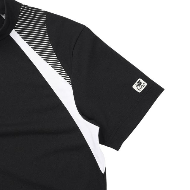【ポイント5％！5/3 21:00〜22:59限定】ニューバランス(new balance)ゴルフウェア モックネック 半袖 Tシャツ 012-6166002-010(Men’s)_3