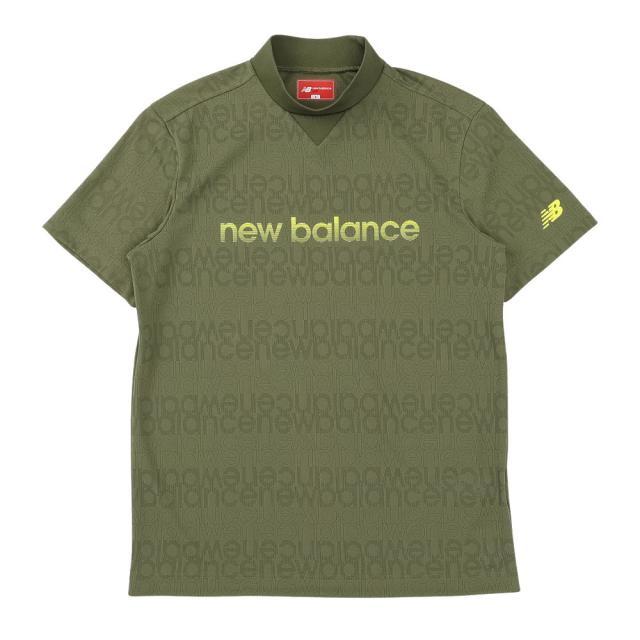 ニューバランス(new balance)ゴルフウェア 半袖 モックネック シャツ 012-6166005-180(Men’s)
