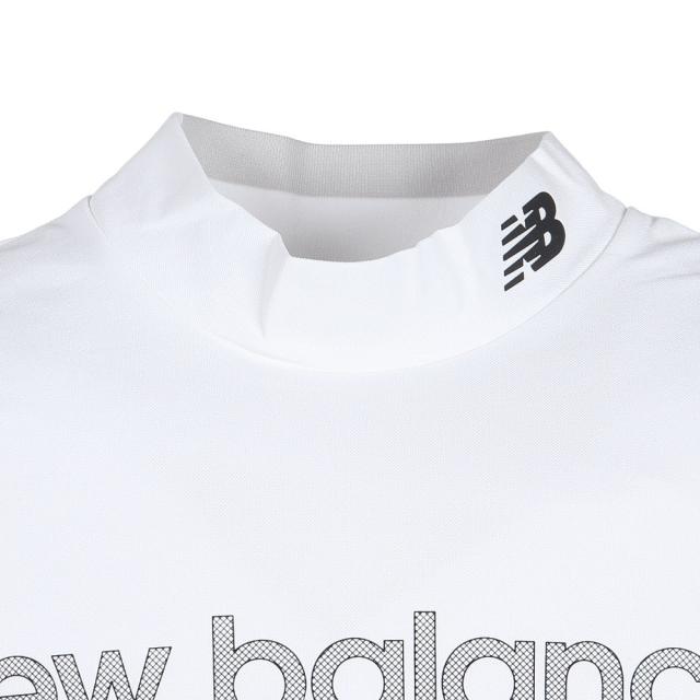 【ポイント5％！5/3 21:00〜22:59限定】ニューバランス(new balance)ゴルフウェア 半袖 モックネックシャツ 012-6166008-030(Men’s)_4