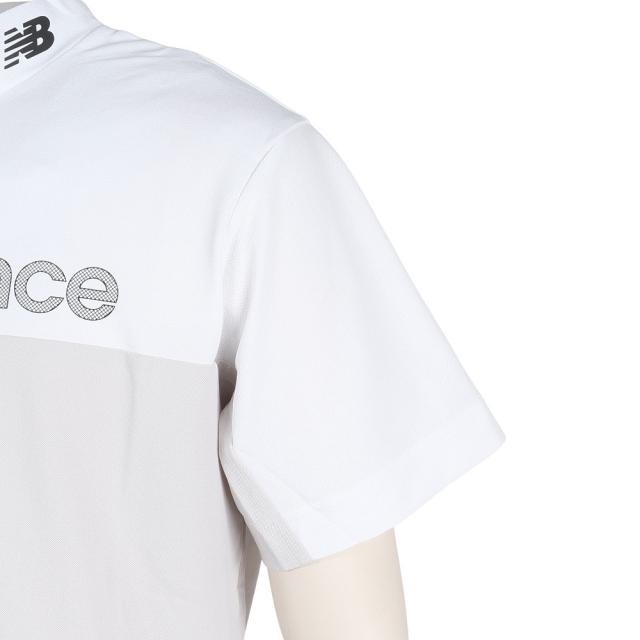 【ポイント5％！5/3 21:00〜22:59限定】ニューバランス(new balance)ゴルフウェア 半袖 モックネックシャツ 012-6166008-030(Men’s)_5