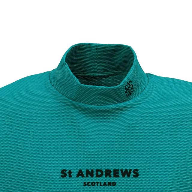 セントアンドリュース　モックネック セントアンドリュース(ST.ANDREWS)モックネック ゴルフ メンズ