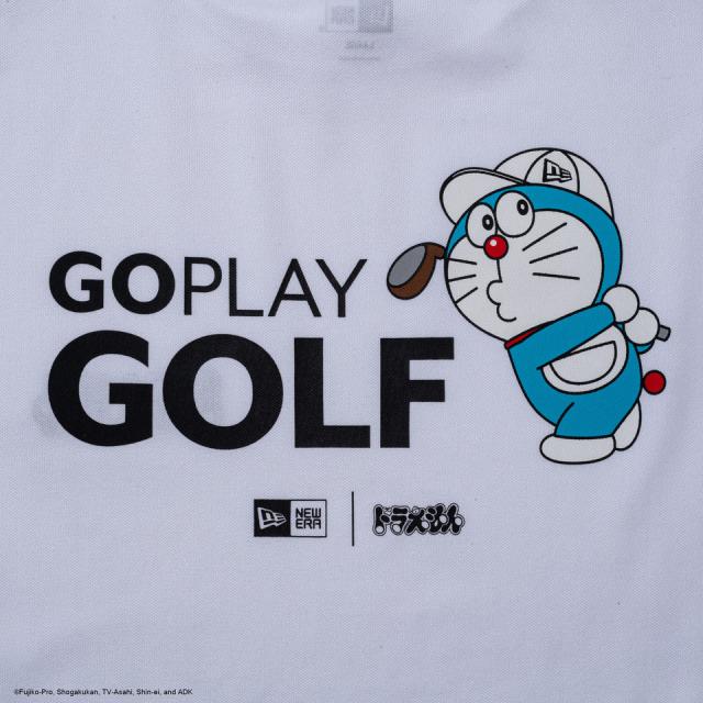 ニューエラ(NEW ERA)ゴルフウェア モックネック 鹿の子 ミッドネック Tシャツ ドラえもん 半袖Tシャツ 149353…_2