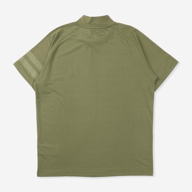 ハーレー(HURLEY)ゴルフウェア モックネック ゴルフ 半袖 メンズ PHANTOM ポリプロピレン メッシュ ブロックパ…_1