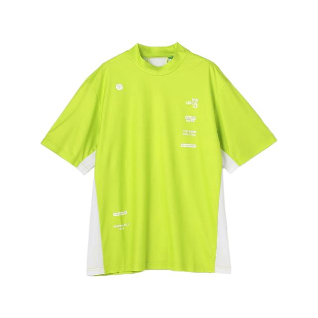 ピーダブリュ サーキュラス(PW CIRCULUS)ゴルフ 半袖 メッシュコンビ モックネック KHPNLM0505-062(…