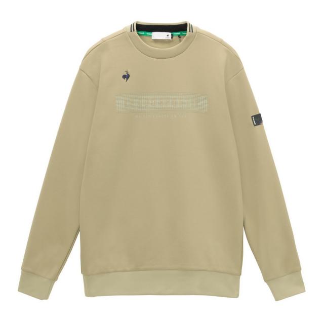 ルコックスポルティフ(lecoqsportif)ゴルフウェア 吸汗速乾 ロゴプリント 長袖クルーネックスウェット LG6SSW…