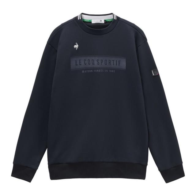 【ポイント5％！5/3 21:00〜22:59限定】ルコックスポルティフ(lecoqsportif)ゴルフウェア 吸汗速乾 ロゴプリント 長袖クルーネックスウェット LG6SSW…
