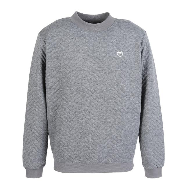 トミーアーマー( Armour)ゴルフウェア 長袖 フクレジャガード クルーネック プルオーバー TANB25F03…