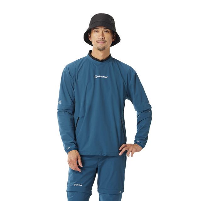 テーラーメイド(TAYLORMADE)ゴルフウェア 撥水 ストレッチ コンバーチブル クルーネック M20136-UN958(…