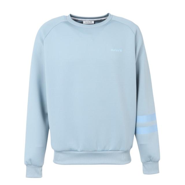 ハーレー(HURLEY)ゴルフウェア ファントム スウェット ライト クルーネック 長袖 MGFL252076-BGY(Men…