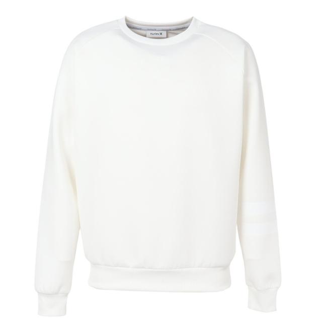 ハーレー(HURLEY)ゴルフウェア ファントム スウェット ライト クルーネック 長袖 MGFL252076-WHT(Men…