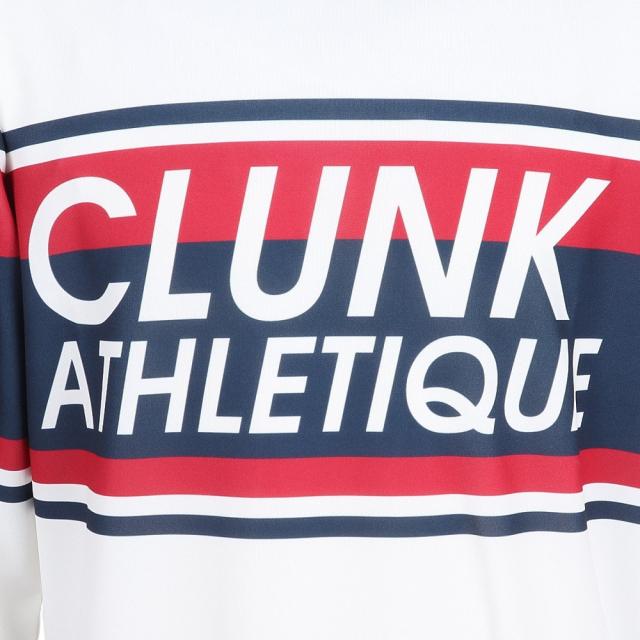 クランク(CLUNK)ゴルフウェア 吸汗速乾 クルーネック 長袖 スウェットトレーナー CL5RTJ50 WHT(Men’s)_9