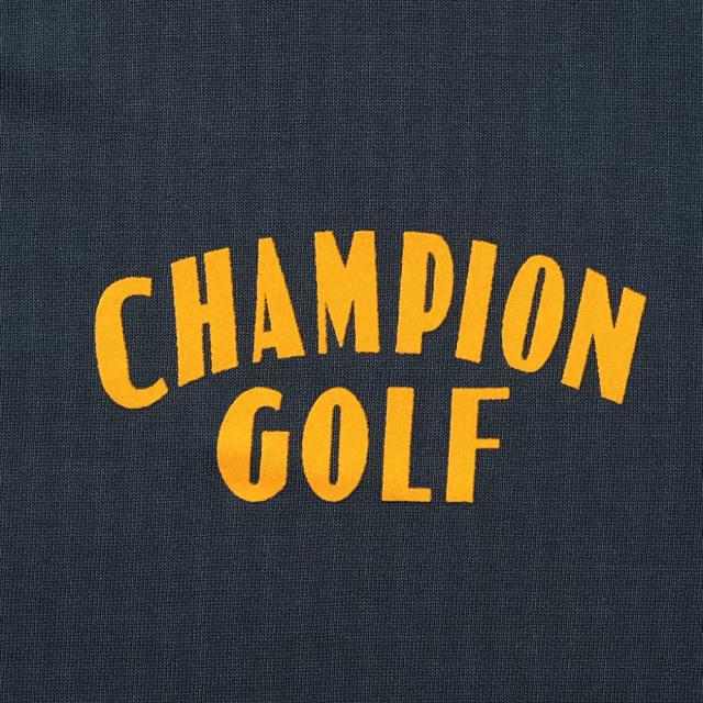 【ポイント5％！5/3 21:00〜22:59限定】チャンピオン(CHAMPION)ゴルフウェア 吸汗速乾 半袖 テックウィーブ テリー ショートスリーブ モックネック スウェッ…_8