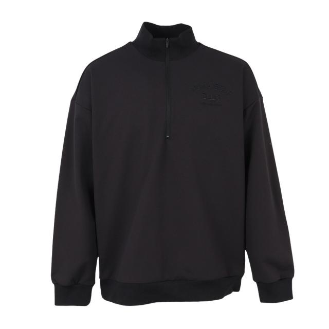 【ポイント5％！2/23 21:00〜22:59限定】プーマ(PUMA)ゴルフウェア ハーフジップ ポリウラケス スウェットシャツ 631656-01(Men’s)