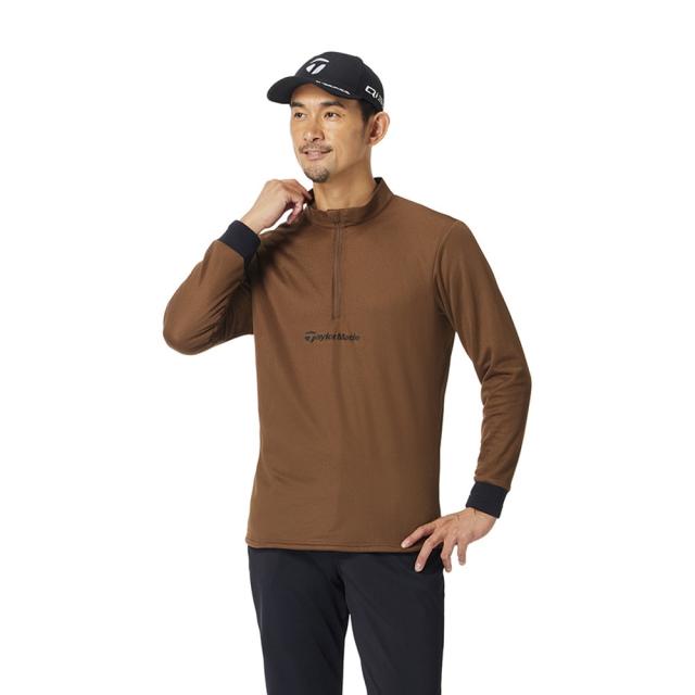 テーラーメイド(TAYLORMADE)ゴルフウェア 保温 オクタハーフジップ ミッドレイヤー M20256-UN994(Men…