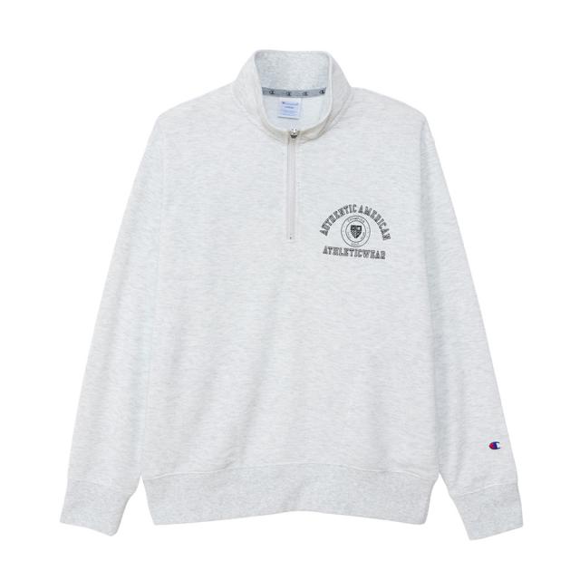 チャンピオン(CHAMPION)ゴルフウェア テックウィーブ テリー ハーフジップスウェットシャツ C3-CG002 070(…