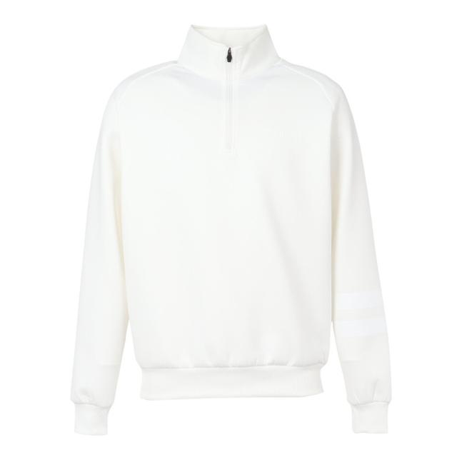 ハーレー(HURLEY)ゴルフウェア ファントム スウェット ライト ハーフ ジップ 長袖 MGFF252075-WHT(Me…
