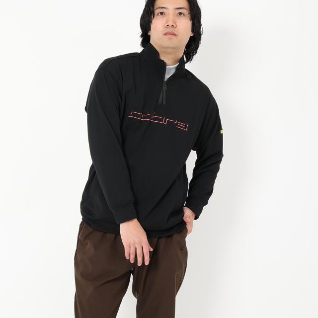 コブラ(Cobra)ゴルフウェア 長袖 ハーフジップ スウェット 637989-01(Men’s)_5