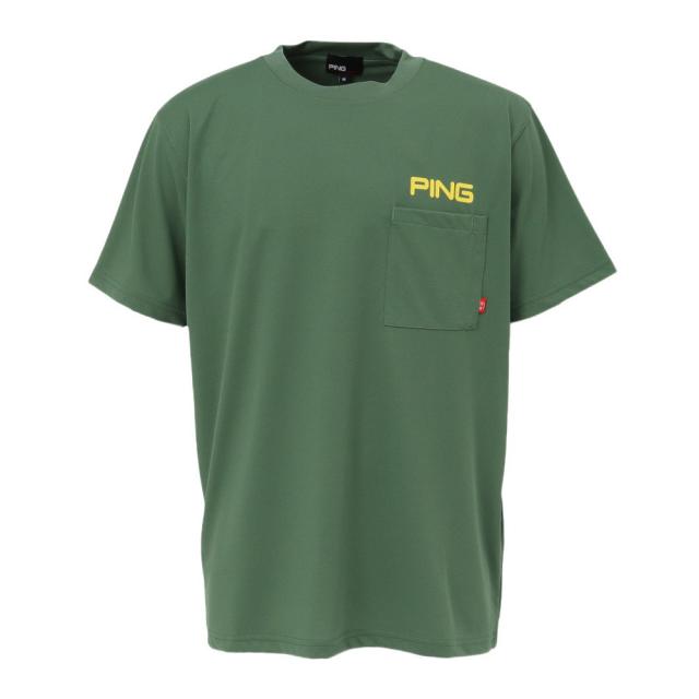 ピン(PING)ゴルフウェア アドエルム ニュージャージ 半袖Tシャツ 621-5164201-180(Men’s)