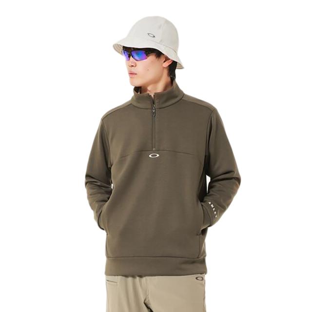 オークリー(OAKLEY)ゴルフウェア 長袖 PULLOVER FLEECE ハーフジップミドラー FOA408272-83C…