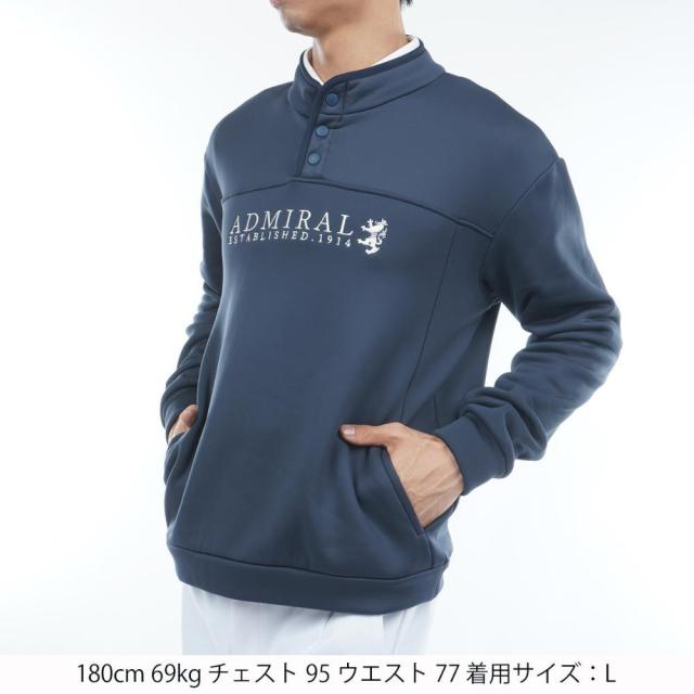 アドミラル ゴルフ(Admiral GOLF)ゴルフウェア 裏起毛 カルイシ ハーフ