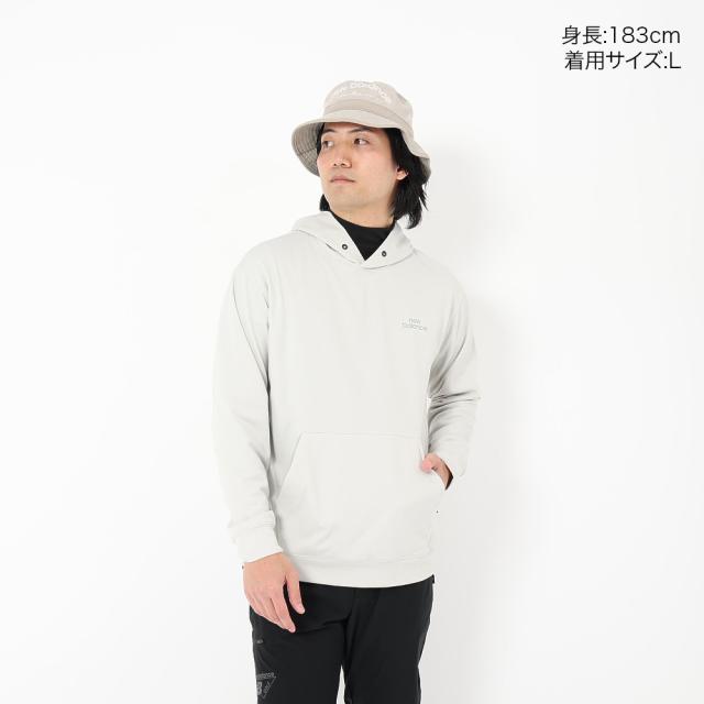 ニューバランス(new balance)ゴルフウェア パーカー 長袖 スウェット プルオーバー フーディー 012-61620…_1