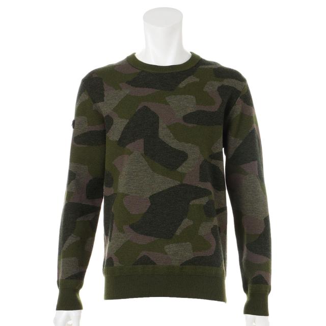 ブリーフィング(BRIEFING)ゴルフウェア カモジャガードクルーネックニット BRG223M41-067(Men’s)