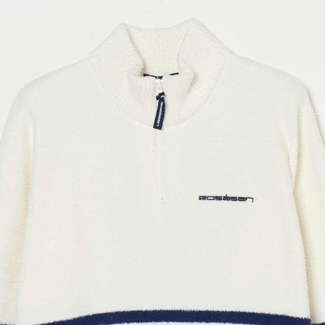 ROSASEN(ROSASEN)ゴルフウェア ハーフジップ ボーダーニット 長袖 044-14013-25AW-005(Men…_2