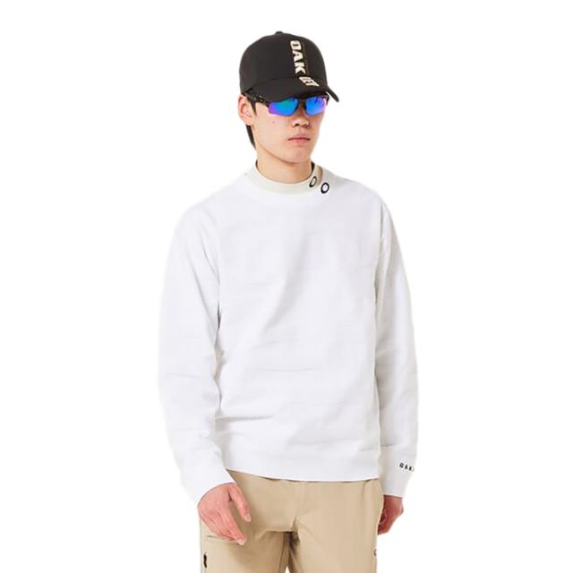 オークリー(OAKLEY)ゴルフウェア 長袖 CAMO ジャカードセーター FOA408271-100(Men’s)