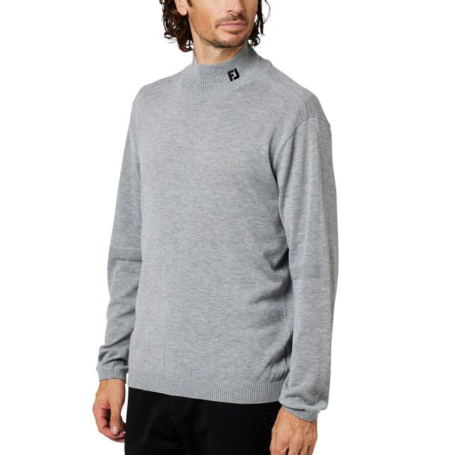 フットジョイ(FOOT JOY)ゴルフウェア ハイネック 長袖セーターシャツ FJ-F25-S06 38553(Men’s)