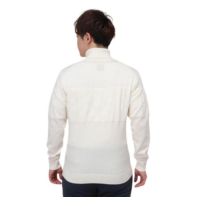 トラヴィスマシュー(Travis Mathew)ゴルフウェア WOOL JACQUARD タートルネックニットセーター 7AI…_3
