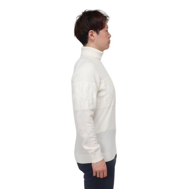 トラヴィスマシュー(Travis Mathew)ゴルフウェア WOOL JACQUARD タートルネックニットセーター 7AI…_4