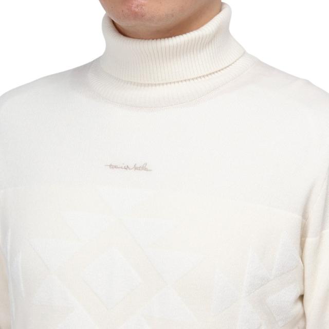 トラヴィスマシュー(Travis Mathew)ゴルフウェア WOOL JACQUARD タートルネックニットセーター 7AI…_5