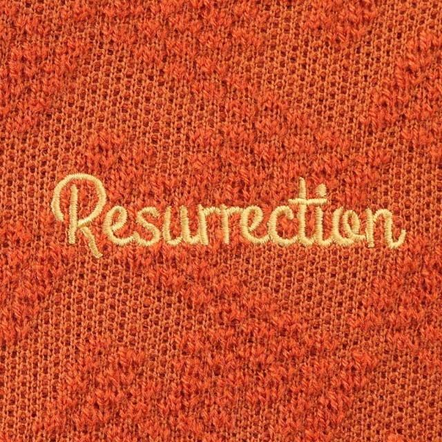 【ポイント5％！3/13 21:00〜22:59限定】レザレクション(Resurrection)ゴルフウェア 長袖セーター BD34KN22 ORG(Men’s)
