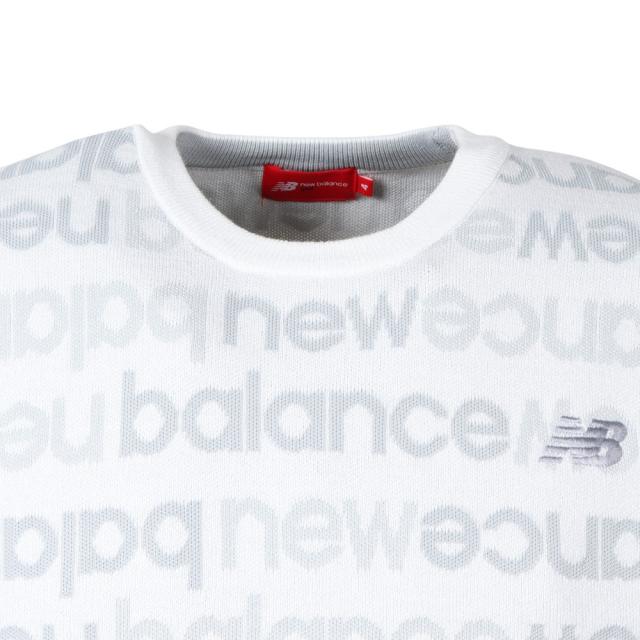 ニューバランス(new balance)ゴルフウェア 吸湿発熱 長袖 クルーネック ニット プルオーバー 012-527000…_4