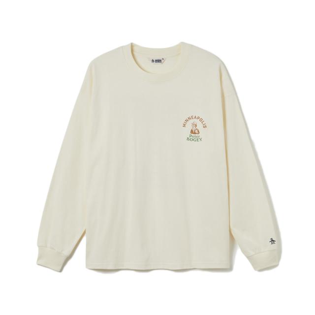 マンシング(MUNSING)ゴルフウェア BOGEY MAN ロングTシヤツ MU5FLT02M WH00(Men’s)