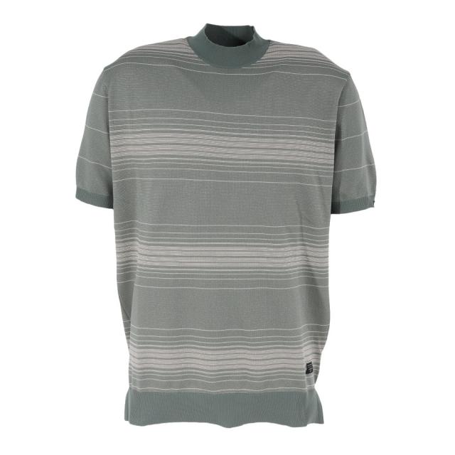 トラヴィスマシュー(Travis Mathew)ゴルフウェア モックネック 半袖ニット 7AI046-3OLG(Men’s)