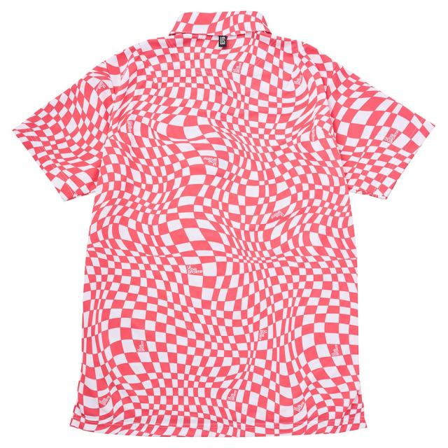 ルコックスポルティフ(lecoqsportif)ゴルフウェア 高通気 VICHYチェック半袖シャツ LG5SHS01M PK0…_1