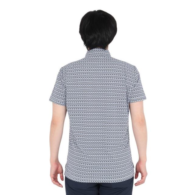 ルコックスポルティフ(lecoqsportif)ゴルフウェア ストレッチ トライアングル 小柄半袖シャツ LG5SHS06M …_3