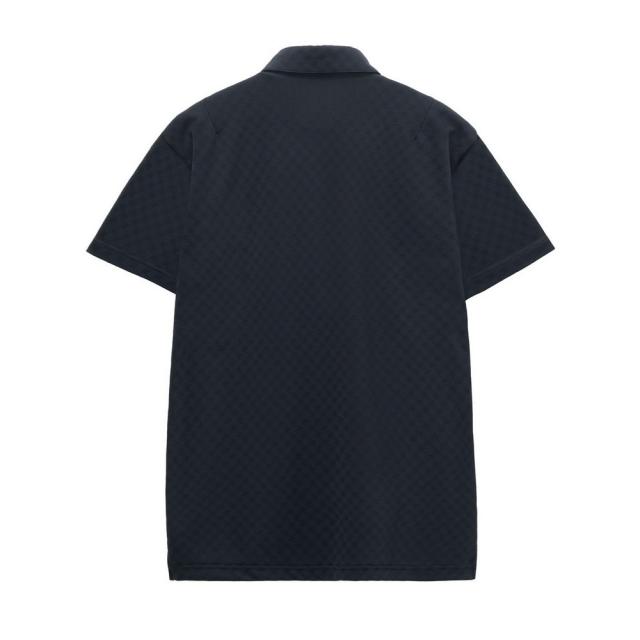 【ポイント5％！5/3 21:00〜22:59限定】ルコックスポルティフ(lecoqsportif)ゴルフウェア 3WAYチェックジャカード半袖シャツ インナーシャツ LG6ST…_3
