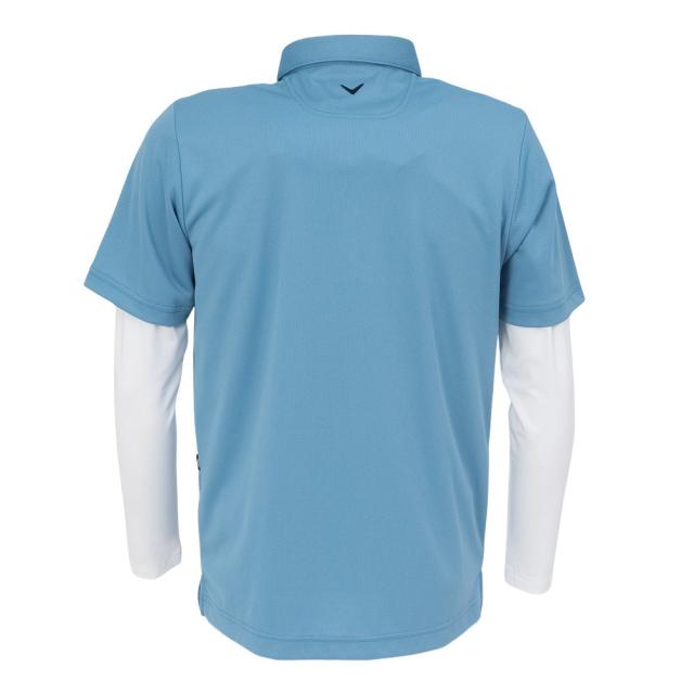 キャロウェイ(CALLAWAY)ゴルフウェア 吸汗速乾 セットシャツ インナー付き C25234108-1110(Men’s)_2
