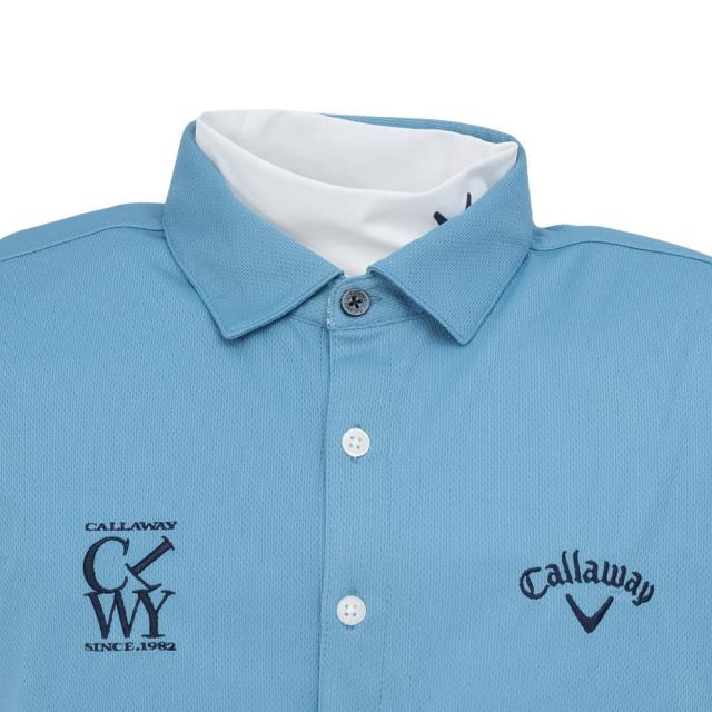 キャロウェイ(CALLAWAY)ゴルフウェア 吸汗速乾 セットシャツ インナー付き C25234108-1110(Men’s)_4