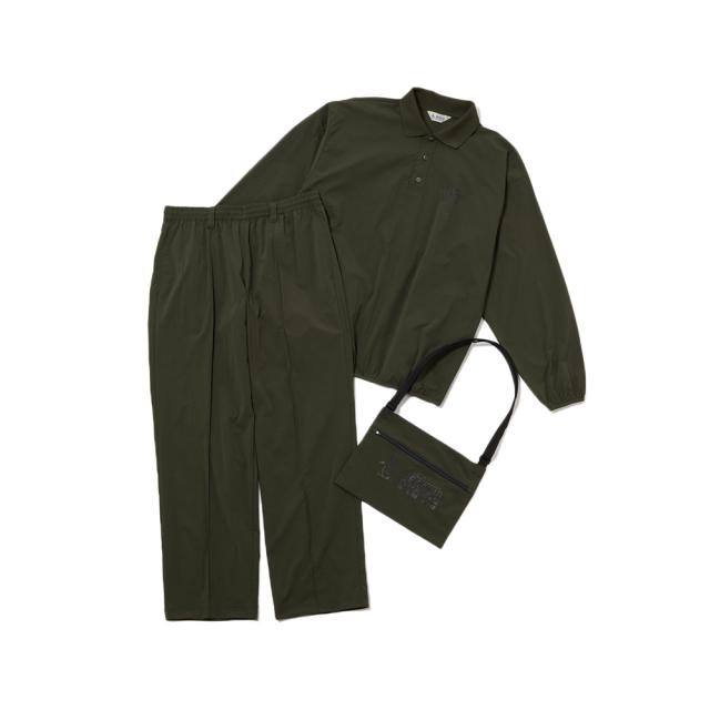 マンシング(MUNSING)ゴルフウェア Utility 3ピース セットアップ MU5FJK08M KH00(Men’s)